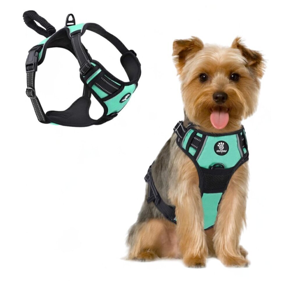 Dog Vest Harness, No Pull Design Soft Padded Reflective Pet Leash Chest Harness